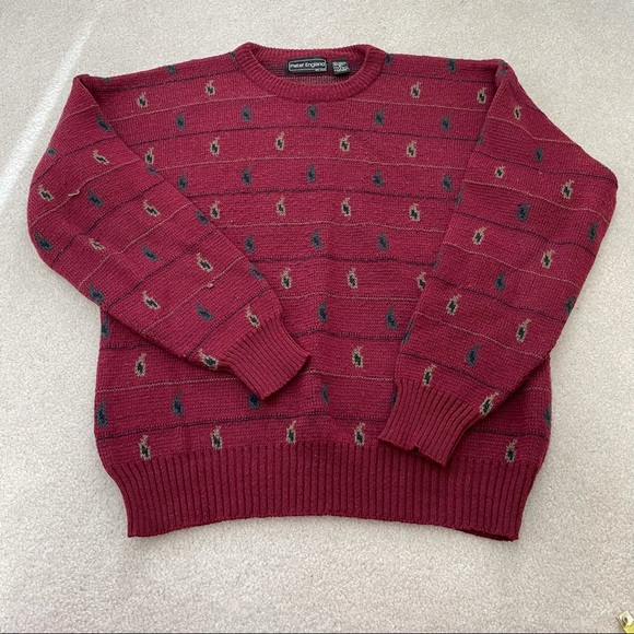 Peter England Vintage Men’s Sweater from the 80's - XL - Picture 1 of 7